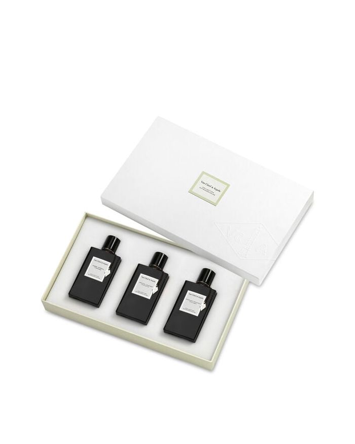 VAN CLEEF & ARPELS COLLECTION EXTRAORDINAIRE SET: AMBRE IMPERIAL + ORCHID LEATHER +MOONLIGHT PATCHOULI (3 X 45ML)