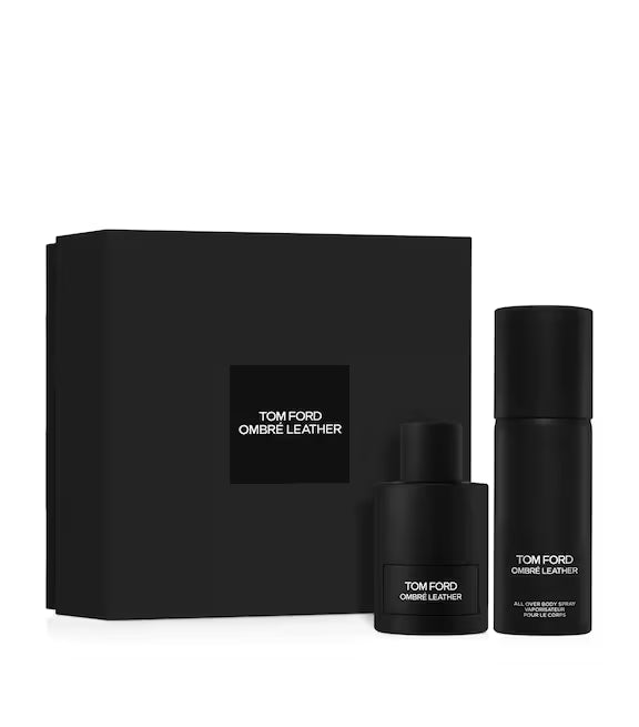 TOM FORD OMBRÉ LEATHER EAU DE PARFUM + DEO FRAGRANCE GIFT SET 100ML