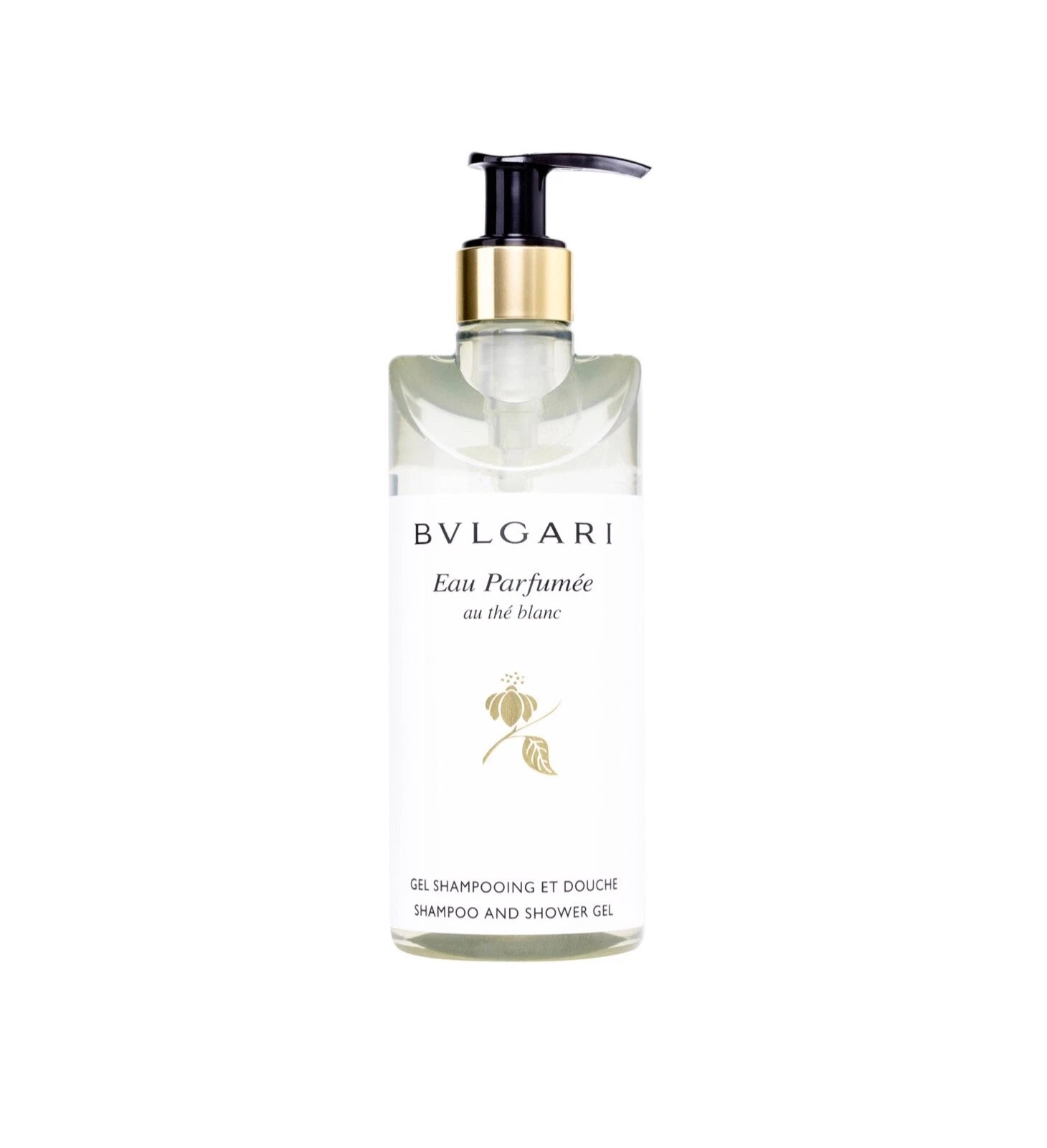 BVLGARI AU THE BLANC WHITE TEA SHAMPOO & SHOWER GEL 300ML